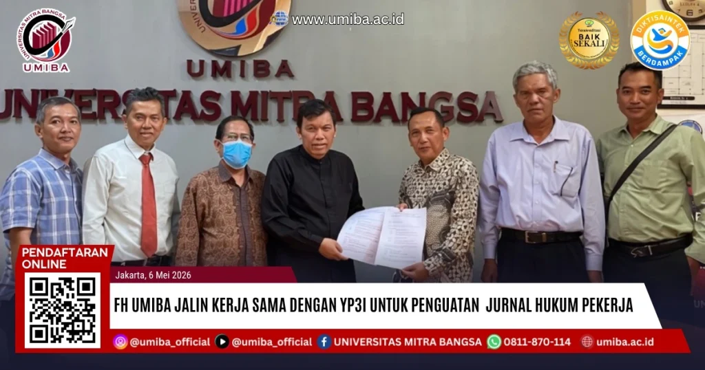 FH UMIBA Jalin kerjasama dengan YP3I