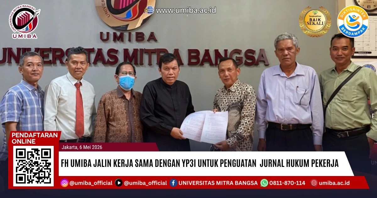 FH UMIBA Jalin kerjasama dengan YP3I