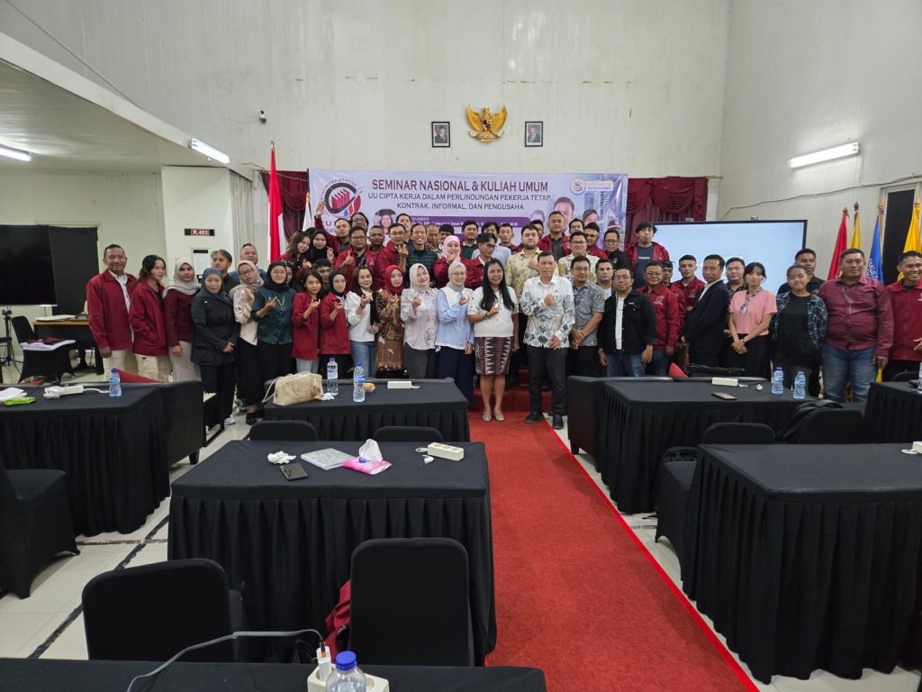 Peserta seminar FH UMIBA