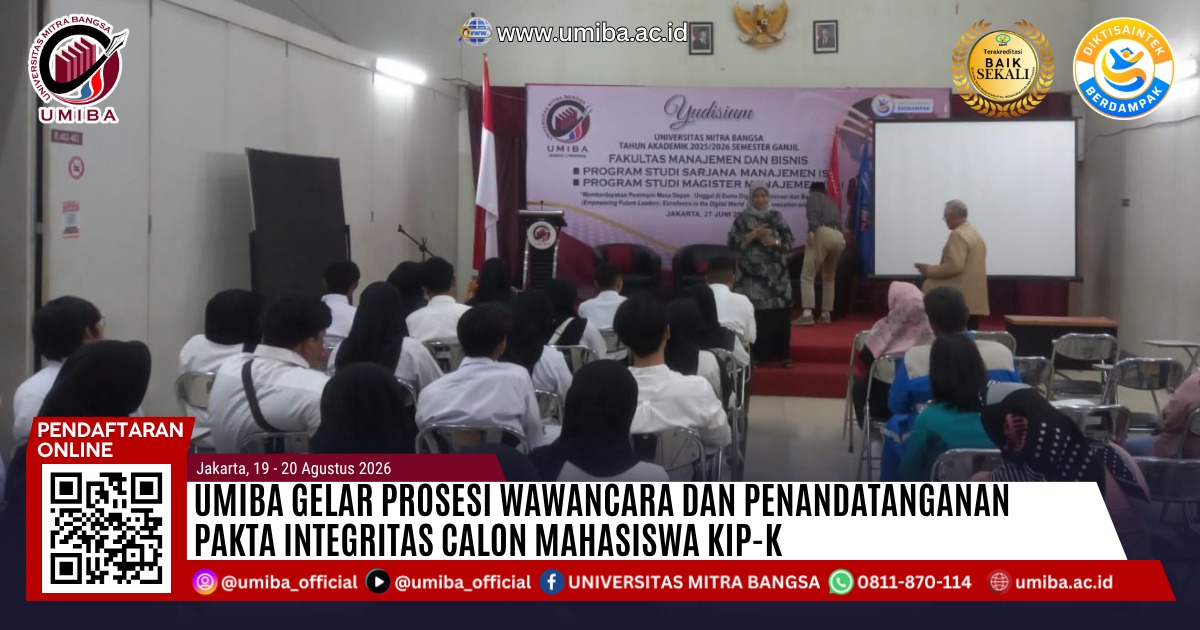Peserta KIP UMIBA
